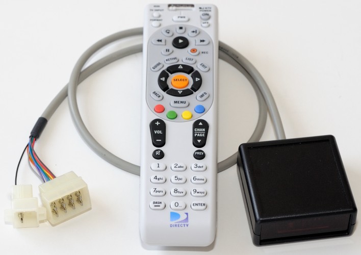 universal remote and receiver with MATE-LOC 12-pin connector